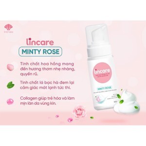 Bọt vệ sinh hàng ngày Lincare Minty Rose