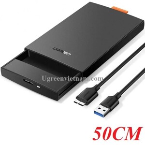 Box đựng ổ cứng máy tính HDD SSD 2,5 inch Sata to USB 3.0 Ugreen 60353