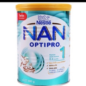 Sữa bột Nestle Nan Optipro 1 Nga - hộp 400g (dành cho trẻ từ 0 - 6 tháng)