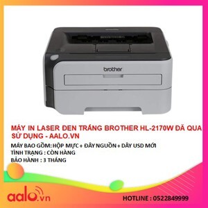 Máy in laser đen trắng Brother HL-2170W - A4