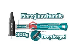 Búa đinh đầu dẹp và vuông 300g Total THTMH3006