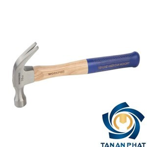 Búa nhổ đinh 12OZ cán gỗ kiểu Hickory - Workpro-W041022