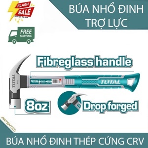 Búa nhổ đinh 16oz Total THTCH0166