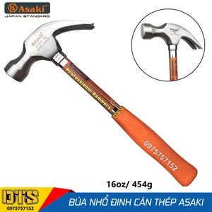 Búa nhổ đinh cán thép Asaki AK-0373