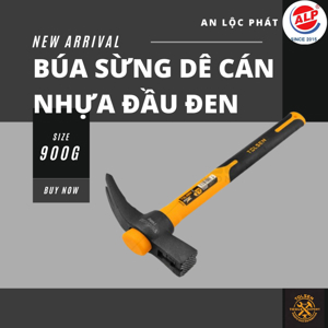 Búa sừng dê cán nhựa đầu đen Tolsen 25190