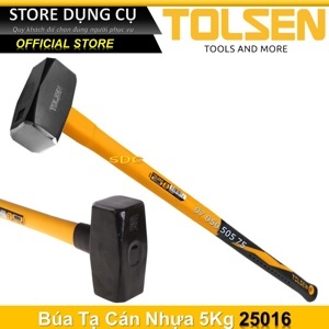 Búa Tạ Cán Nhựa Dài 5kg Tolsen 25016