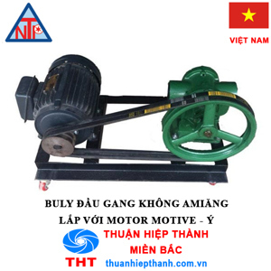 Buly trợ bơm đầu gang A06CU1-040