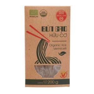 Bún gạo hữu cơ Bích Chi hộp 200g