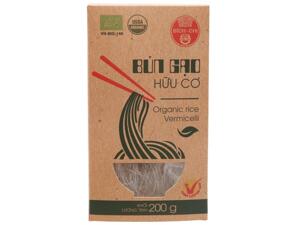 Bún gạo hữu cơ Bích Chi hộp 200g