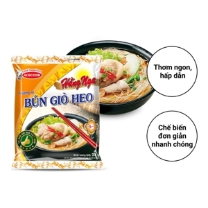 Bún giò heo Hằng Nga Acecook thùng 30 gói x 75g