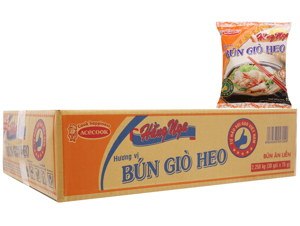 Bún giò heo Hằng Nga Acecook thùng 30 gói x 75g