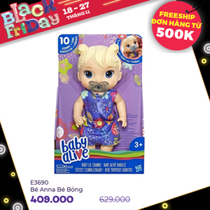 Búp bê Baby aLive - Bé Anna bé bỏng E3690