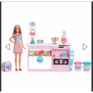 Búp bê Barbie và cửa hàng bánh ngọt GFP59
