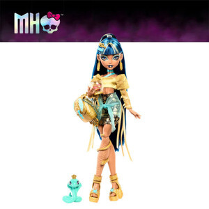 Búp bê Monster High Frights, Camera, Action! Black Carpet Cleo de Nile Doll