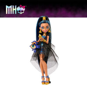 Búp bê Monster High Frights, Camera, Action! Black Carpet Cleo de Nile Doll