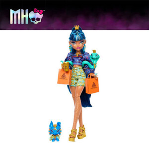 Búp bê Monster High Frights, Camera, Action! Black Carpet Cleo de Nile Doll