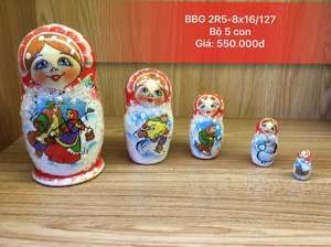 Búp bê Nga Matryoshka 2R5-8x16.127H1