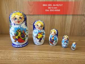 Búp bê Nga Matryoshka 2R5-8x16.127H1