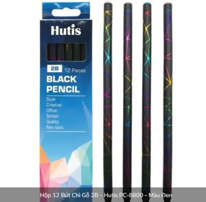 Bút chì 2B Hutis PC-8800 - Hộp 12 cây