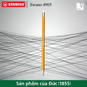 Bút chì chuốt thân gỗ STABILO Swano 4905