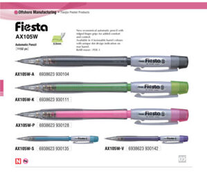 Bút chì kim bấm Fiesta Pentel AX105W