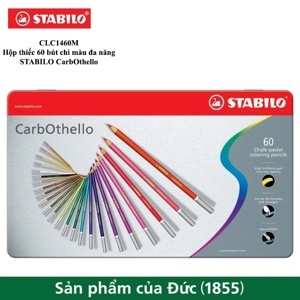 Bút chì màu đa năng Stabilo CarbOthello CLC1460M (60 màu/hộp)​​