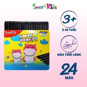 Bút chì màu Smartkids SK-CP3002 - 24 màu