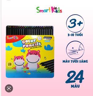 Bút chì màu Smartkids SK-CP3002 - 24 màu