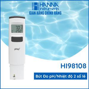 Bút đo pH/nhiệt độ với độ phân giải 0.01ph Hanna HI98108