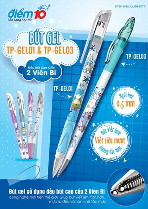 Bút Gel Thiên Long TP-GEL01