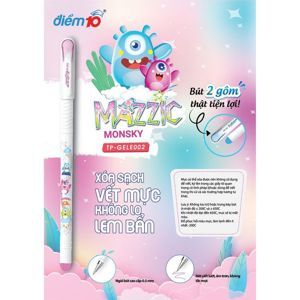 Bút gel xóa được Thiên Long Điểm 10 TP-GELE002