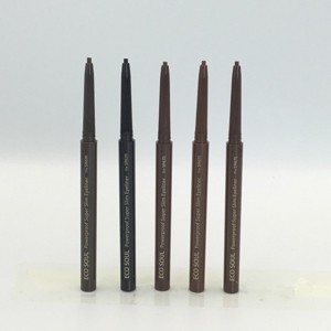 Bút kẻ mắt chống nước The Saem Eco Soul Powerproof Super Slim Eyeliner BR01 Thrill Brown