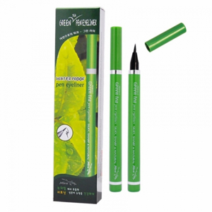 Bút kẻ viền mắt màu đen MCC Greentea Pen Eyeliner #1 0.65g