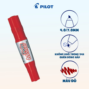 Bút lông dầu Pilot Twin Marker MFN