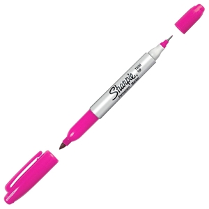 Bút lông dầu Sharpie Twin Tip Magenta 1783340