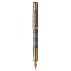 Bút máy cao cấp Parker Sonnet STR Silver GT 18K GB-1931490