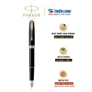 Bút máy Parker Sonnet Black CT 18K TB-1950789