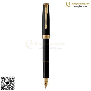 Bút máy Parker Sonnet Matte Black GT TB-1950875