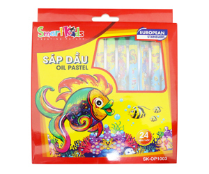 Bút sáp dầu Smartkids SK-OP1003 - 24 màu