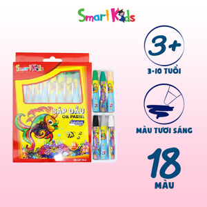 Bút sáp dầu Smartkids SK-OP1002 - 18 màu