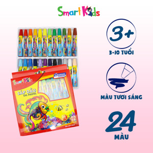 Bút sáp dầu Smartkids SK-OP1003 - 24 màu