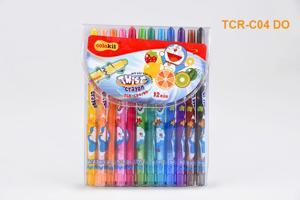 Bút sáp vặn Doraemon Colokit TCR - C04/DO