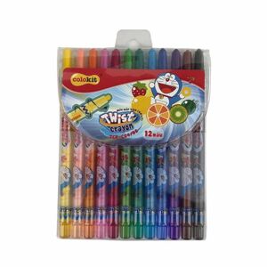 Bút sáp vặn Doraemon Colokit TCR - C04/DO