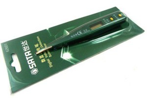 Bút thử điện điện tử 130mm Sata 62601