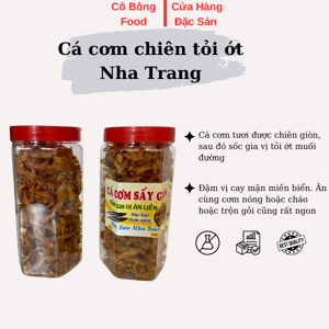 Cá cơm chiên tỏi Chín Tuy hộp 180g