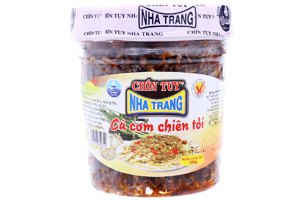 Cá cơm chiên tỏi Chín Tuy hộp 180g