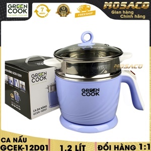 Ca điện đa năng Green Cook GCEK12D01