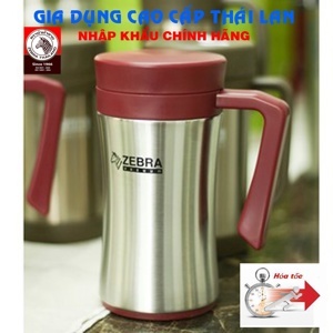 Ca giữ nhiệt inox Zebra có quai 112972 450ml