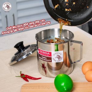 Ca inox có vĩ lượt Zebra 151101