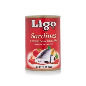 Cá mòi Ligo sốt cà vị cay 425g